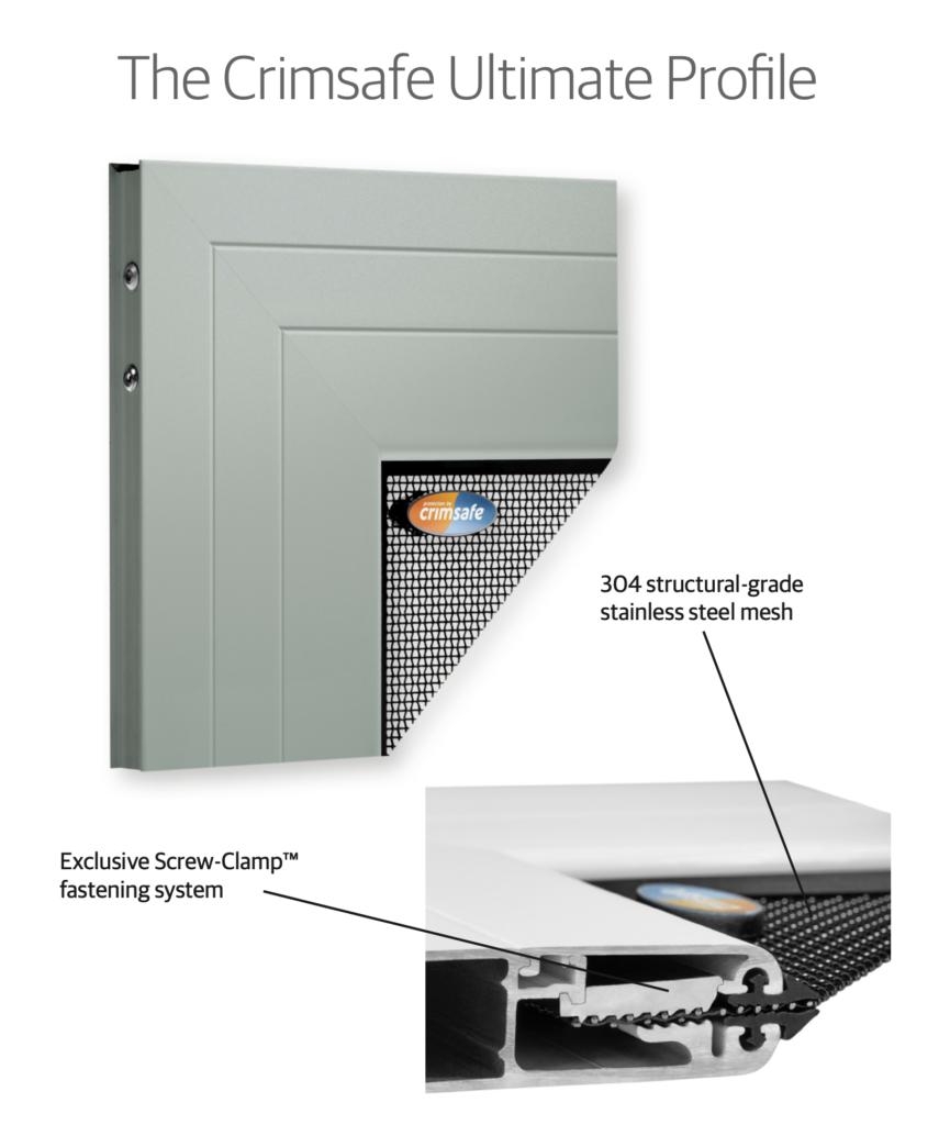 Crimsafe ultimate profile